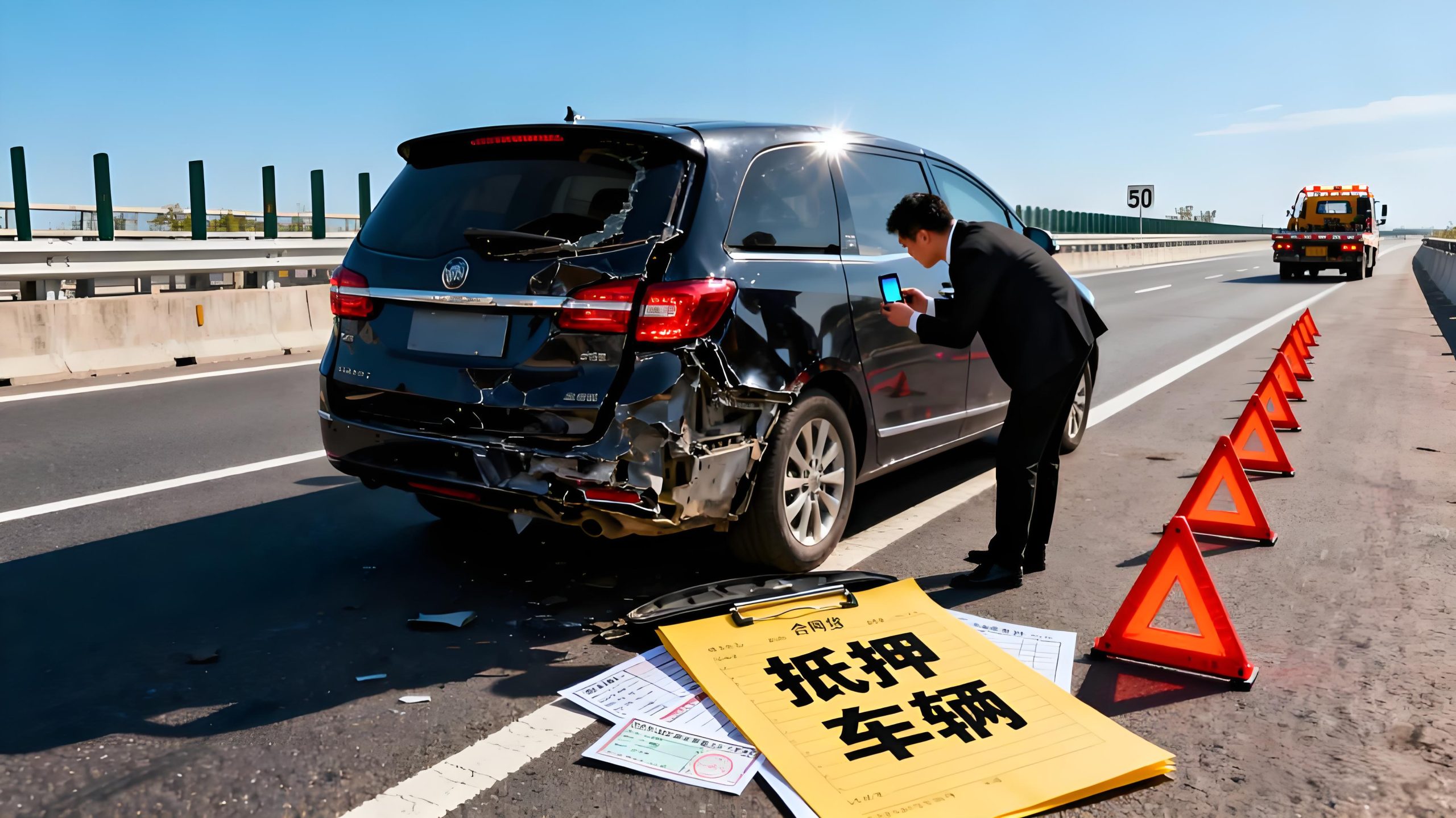 車子抵押貸款出車禍怎么辦(車輛抵押貸款被撞報廢賠給誰)？ (http://www.ssksuo.cn/) 知識問答 第1張